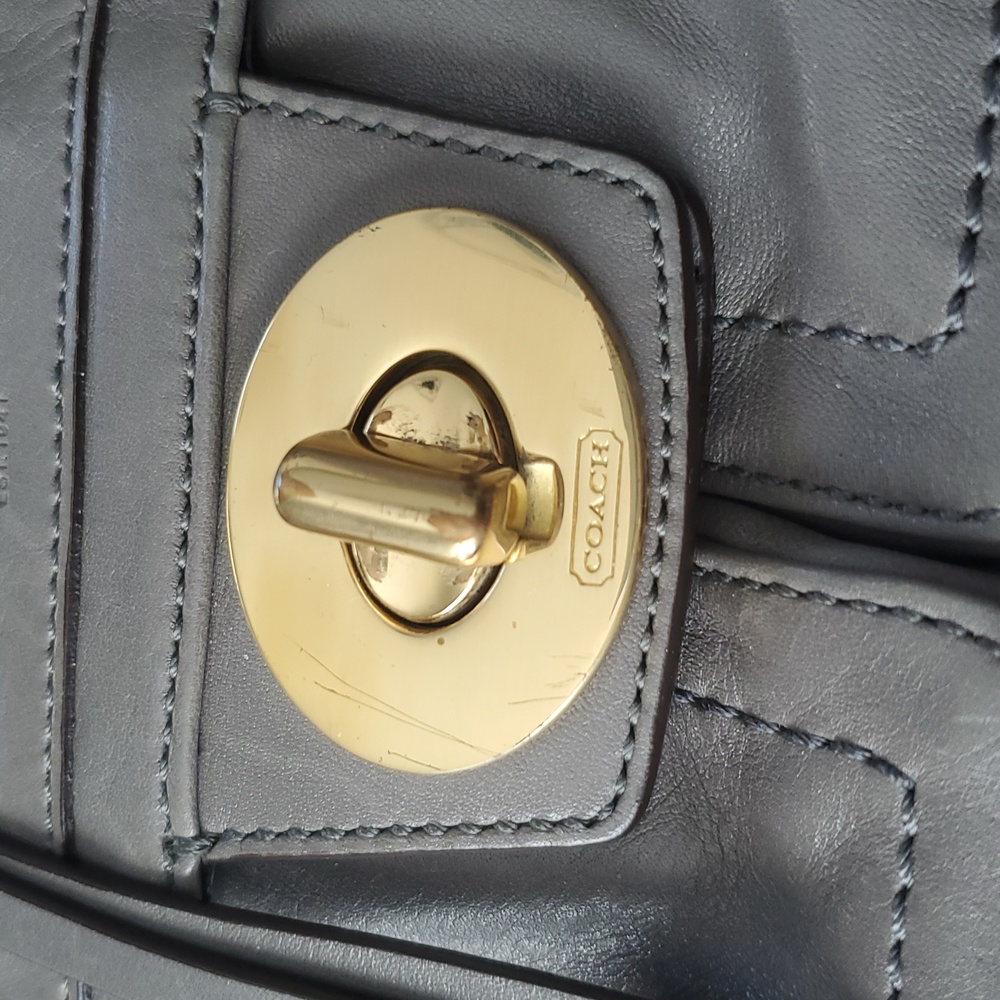 Vintage Leather Coach bag - Picture 7 of 16